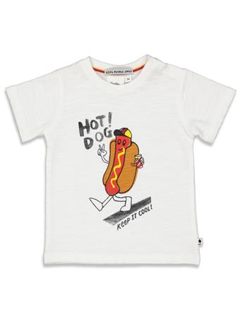 STURDY - Short Sleeve Tee Hot Dog WHITE