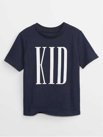GAP - Kid Graphic T-Shirt TAPESTRY NAVY