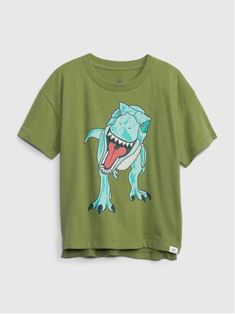 GAP - Toddler 3D Graphic T-Shirt FOLIAGE GREEN