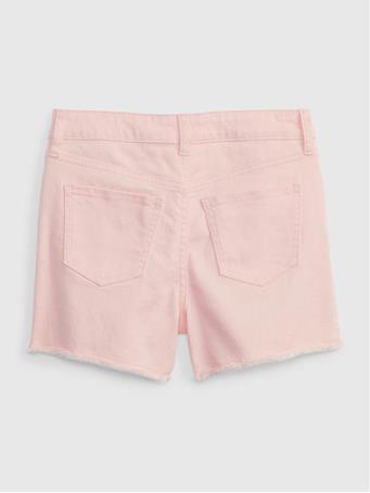 GAP - Kids High Rise Denim Shorts with Washwell NEW POWDER PINK