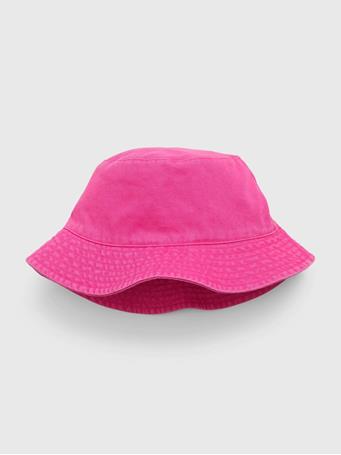 GAP - Toddler 100% Organic Cotton Bucket Hat PHOEBE PINK