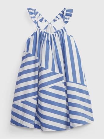 GAP - Toddler Mix-Stripe Tank Dress CABANA BLUE STR