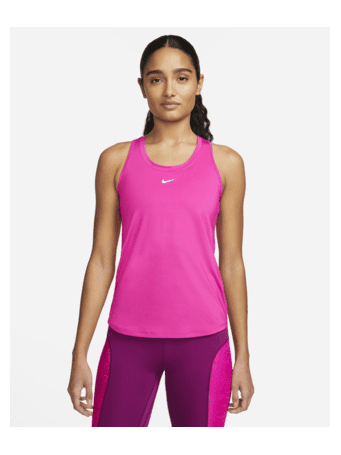 NIKE - Dri-FIT One Women's Slim Fit Tank ACTIVE PINK/(WHITE)