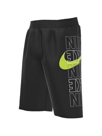 NIKE - Logo Breaker Volley Swim Shorts 8 in BLACK