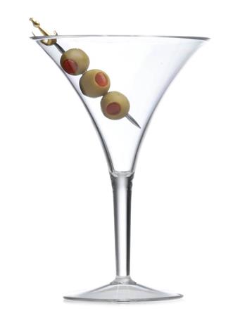 PRODYNE - Prima Acrylic Martini Glass No Color