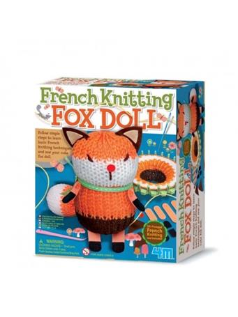 GREAT GIZMOS - French Knitting Fox Doll NO COLOR