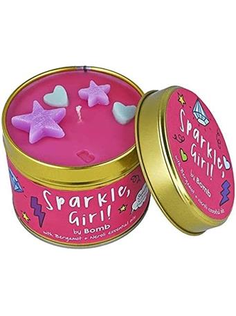 BOMB COSMETICS - Sparkle Girl! Tin Candle No Color