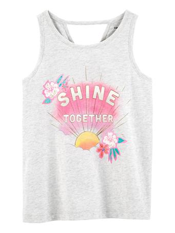 CARTER'S - Shine Together Jersey Tank GREY