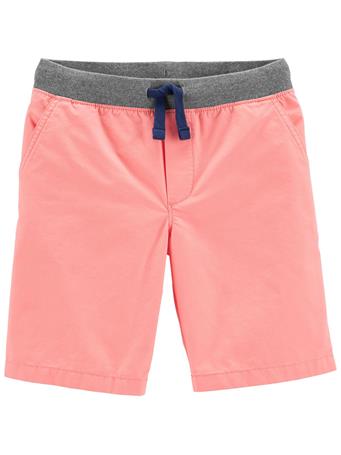 CARTER'S - Pull-On Dock Shorts CORAL