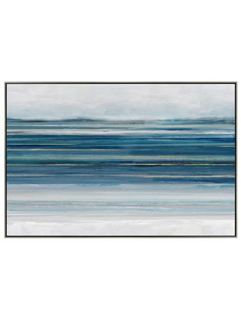 FREE CLOUD - Wall Art Abstract BLUE