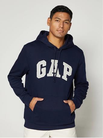 GAP - Gap Logo Fleece Hoodie TAPESTRY NAVY