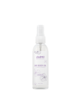 CBDMD BEAUTY - Lavender Camomile Dry Body Oil No Color