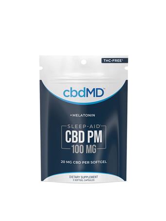 CBDMD BEAUTY - PM Softgel Capsules 100MG No Color