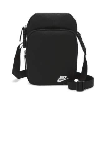 NIKE - Heritage Cross-Body Bag BLACK/BLACK/(WHITE)