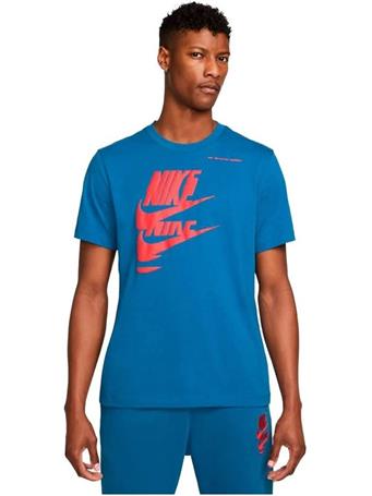 NIKE - Sportswear Sport Essentials+ T-Shirt DK MARINA BLUE/(UNVRED)