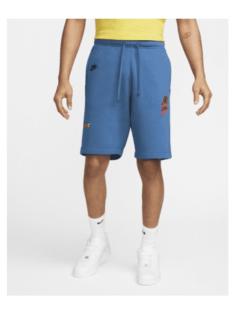NIKE - Sportswear Sport Essentials+ Men's French Terry Shorts DK MARINA BLUE/(BLACK)