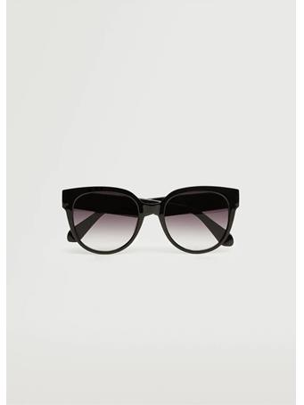 MANGO - Cat-eye Sunglasses BLACK