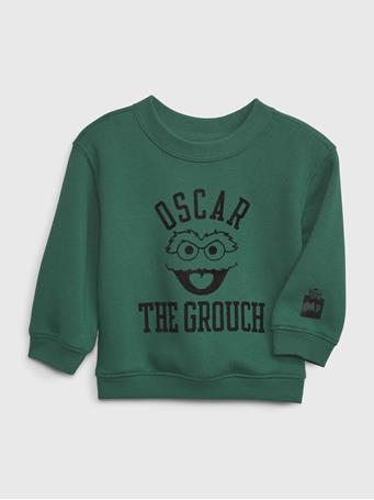 GAP - babyGap Sesame Street Graphic Sweatshirt BISTRO GREEN