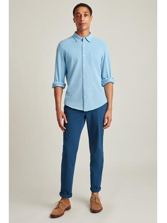BONOBOS - Knit Oxford Shirt BEACH VIEW
