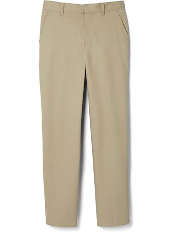 FRENCH TOAST - Boys' Adjustable Waist Relaxed Fit Pant  KHAKI G