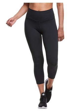 CHAMPION - Soft Touch Crop Tights, 21"" BLACK