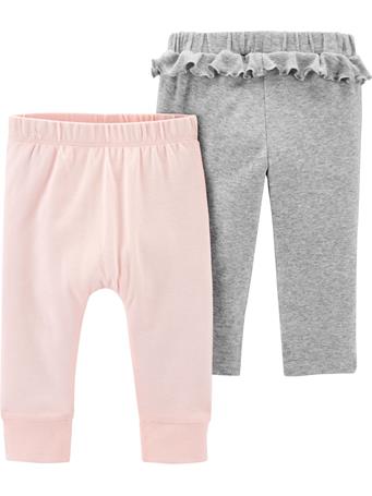 CARTER'S - 2 Pack Pull-On Comfy Pants  No Color