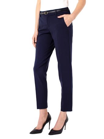 LIVERPOOL JEANS - Kelsey Knit Trouser Super Stretch Ponte CADET BLUE