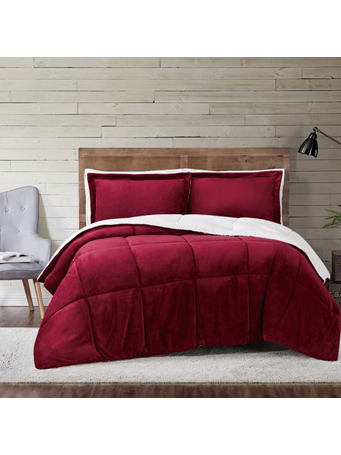 PEM AMERICA - Truly Soft Cuddle Warmth Comforter Set CABERNET