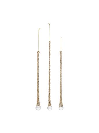 MELROSE - Icicle Drop Set of 3 GOLD