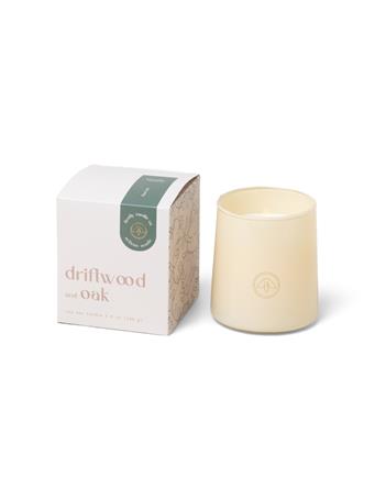 FIREFLY CANDLE CO - Flourish 6.5 oz Candle - Driftwood and Oak NO COLOUR