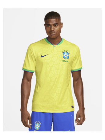 NIKE - Brazil 2022/23 Stadium Home Dri-FIT Soccer Jersey BLUE