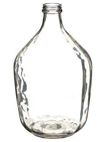 ALL STATE FLORAL - Diameter Glass Bottle CLEAR