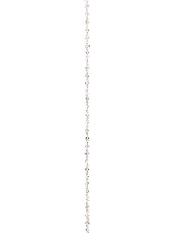 ALL STATE FLORAL - Faux Crystal Ice Cube Garland WHITE PEARL