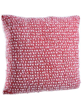 ALL STATE - Red And White Pillow RED GREEN