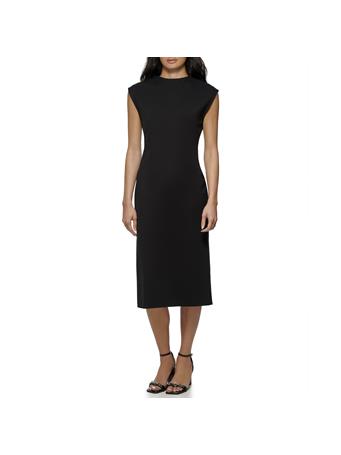 CALVIN KLEIN - Ponte Dress BLACK