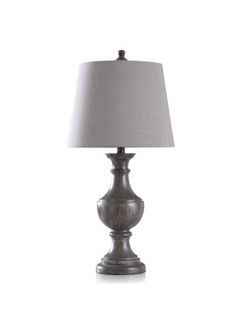 STYLECRAFT LAMPS - Traditional Design Moulded Resin Table Lamp  GREY