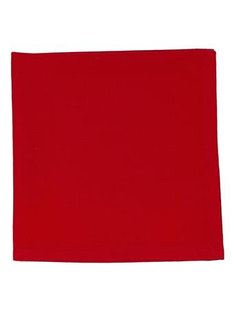 DESIGN IMPORTS - Tango Red Napkin RED