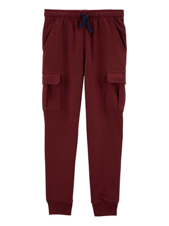 CARTER'S - Pull-On French Terry Joggers MAROON