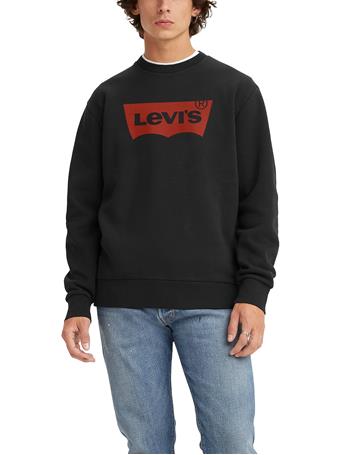 LEVI'S - Graphic Crew Sweatshirt BLACK