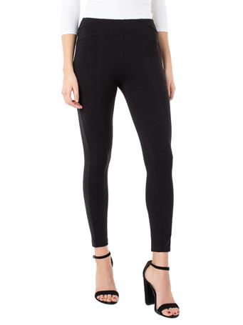 LIVERPOOL JEANS - Reese Seamed Pull-On Legging BLACK