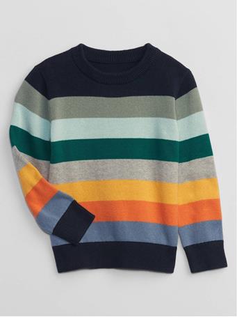 GAP - babyGap Happy Stripe Sweater CRAZY STRIPE