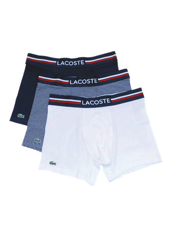 LACOSTE - Jersey Boxer 3 Pack MIX