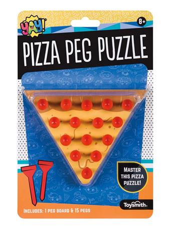TOYSMITH - Pizza Puzzle Peg Game NO COLOR