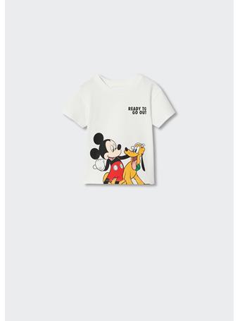 MANGO - Disney T-shirt IVORY