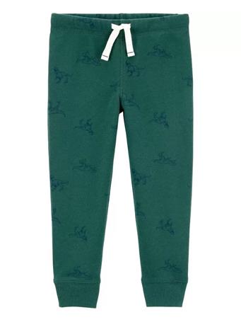 CARTER'S - Baby Pull-On Fleece Joggers GREEN