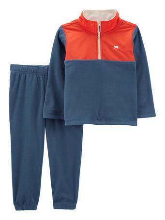 CARTER'S - Baby 2-Piece Colorblock Pullover & Jogger Set NAVY