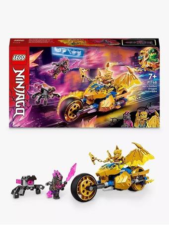 LEGO - Ninjago Jay's Golden Dragon Motorbike NO COLOR