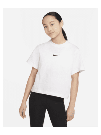 NIKE - Sportswear Big Kids' (Girls') T-Shirt WHITE