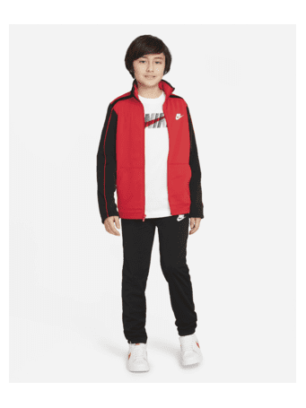NIKE - Sportswear Big Kids' Tracksuit RED
