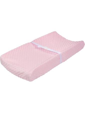 GERBER CHILDRENSWEAR - Baby Girls Dotted Pink Changing Pad Cover PINK